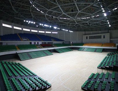 貴州師范學院體育館看臺座椅