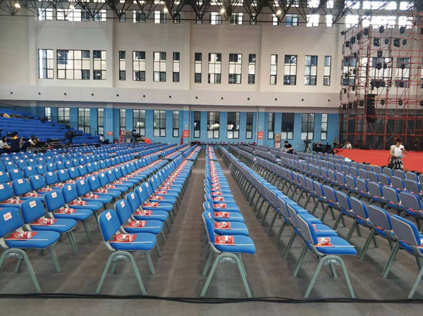 國網電力益陽分公司體育館及看臺火速上線