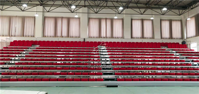 山東濟南長清區(qū)第二初級中學看臺座椅